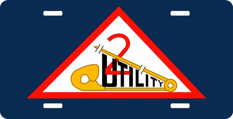 Navy VJ-2 Squadron License Plate