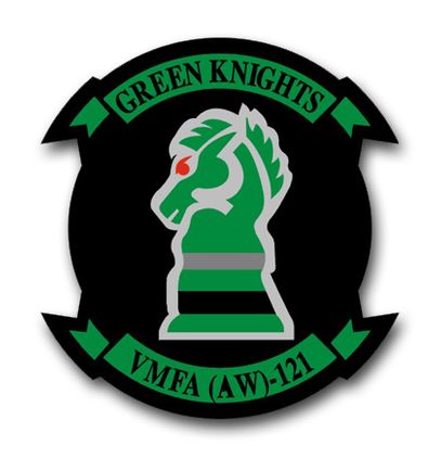 Navy VMFA(AW)-121 Squadron Vinyl Transfer Decal