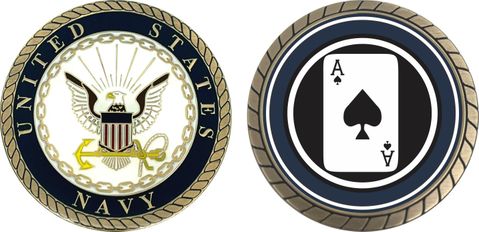 Navy VMSB-131 Squadron Challenge Coin