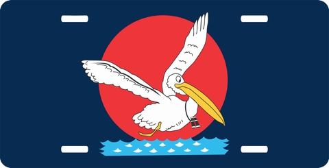 Navy VO-2 Squadron License Plate