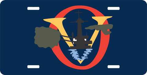 Navy VO-5 Squadron License Plate