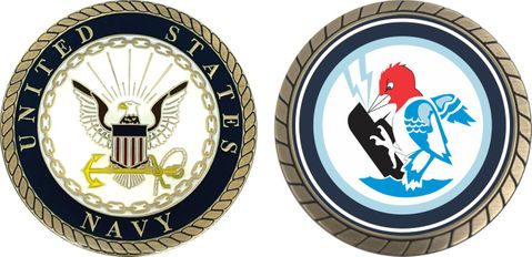 Navy VP-48 Squadron Challenge Coin