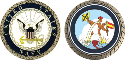 Navy VP-51 Squadron Challenge Coin