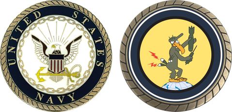 Navy VPB-143 Squadron Challenge Coin