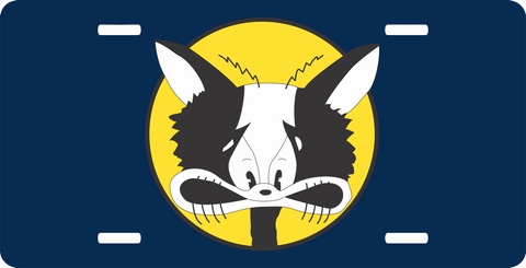 Navy VPB-44 Squadron License Plate
