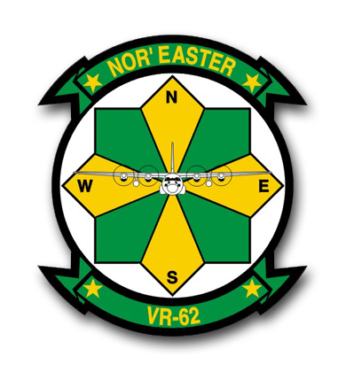 Navy VR-62 Squadron Vinyl Transfer Decal
