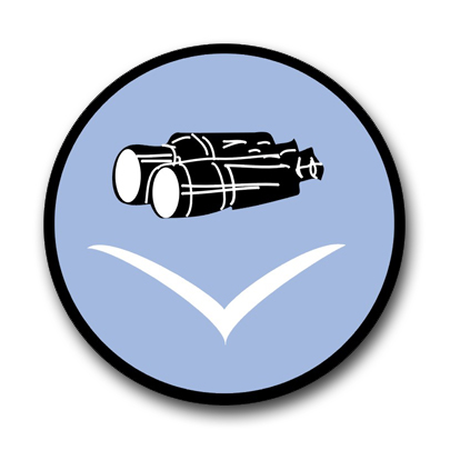 Navy VS-12 Squadron Vinyl Transfer Decal