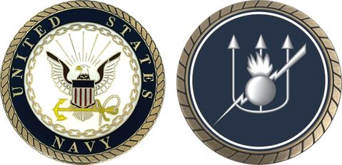 Navy Weapons Technician Challenge Coin