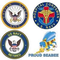 Navy Window Decals Thumbnail Illustration
