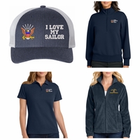 Navy Women's Apparel Thumbnail Illustration