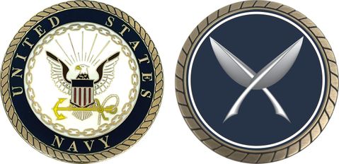Navy Yeoman Challenge Coin