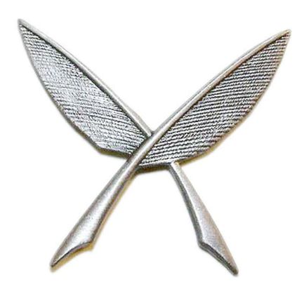 Navy Yeoman ( YN ) Ballcap Pin Mirror Finish