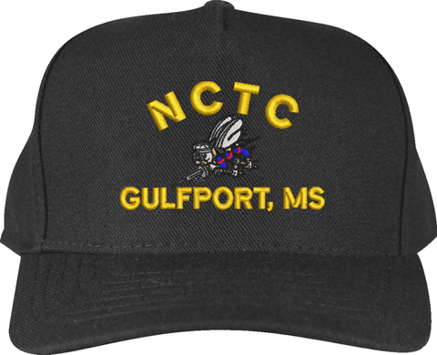 NCTC Seabees Gulfport Custom Embroidered Cap