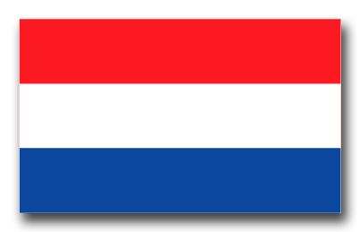 Netherlands Flag Vinyl Transfer Decal