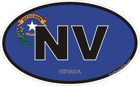 Nevada State Decal Sticker