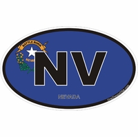 Nevada State Decals Stickers Thumbnail Illustration