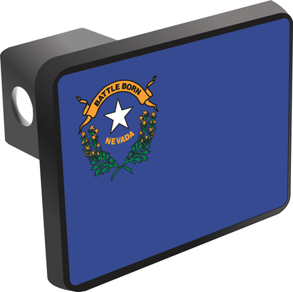 Nevada State Flag Hitch Cover