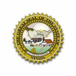Nevada State Seal Vinyl Transfer Decal