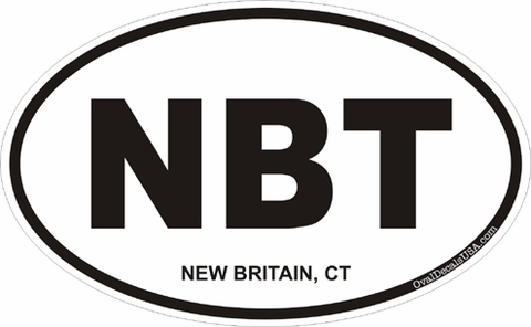 New Britain, Connecticut Decal Sticker