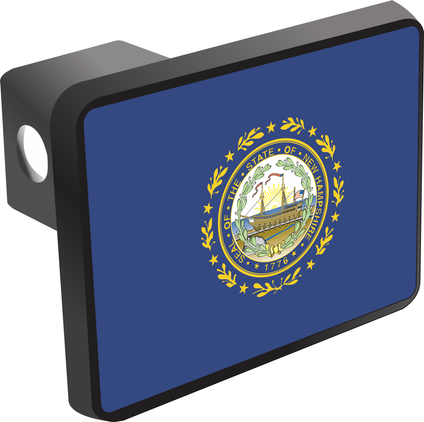 New Hampshire State Flag Hitch Cover