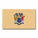 New Jersey State Flag Vinyl Transfer  Decal