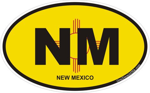 New Mexico Decal Sticker