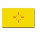 New Mexico State Flag Vinyl Transfer Decal