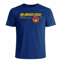 New U.S. Navy Aircraft Carrier Crest T-Shirts Thumbnail Illustration