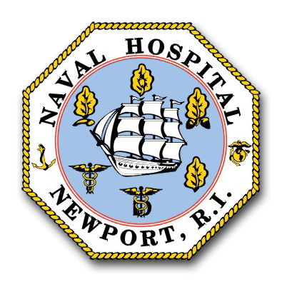 Newport Naval Hospital Vinyl Transfer Decal