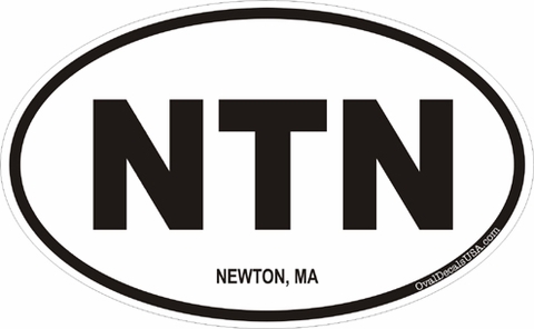 Newton, Massachusetts Decal Sticker