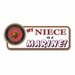 Niece Is a Marine Bumper Sticker