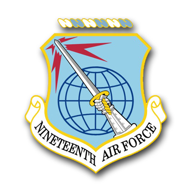 Nineteenth Air Force Vinyl Transfer Decal