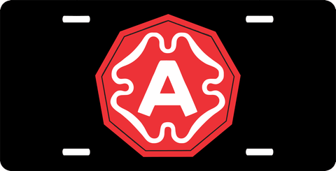 Ninth U.S. Army License Plate