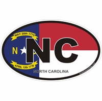 North Carolina Decals Stickers Thumbnail Illustration