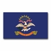 North Dakota State Flag Vinyl Transfer Decal