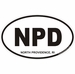 North Providence Rhode Island Oval Decal