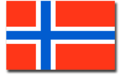 Norway Flag Vinyl Transfer Decal