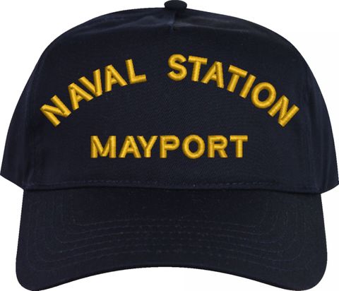NS Mayport Embroidered Cap