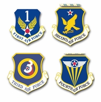 Numbered Air Forces Vinyl Transfer Decals Thumbnail Illustration