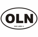 Oak Lawn Illinois Oval Decal