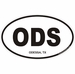 Odessa Texas Oval Decal