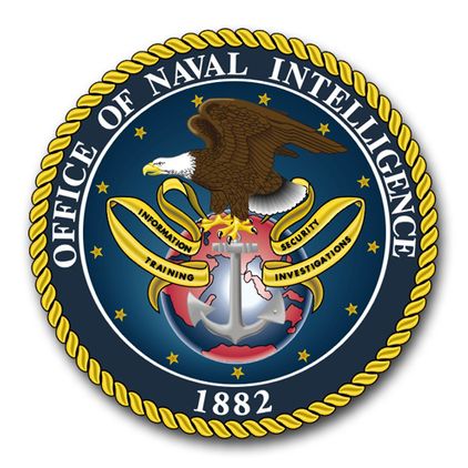 Office Of Naval Intelligence Vinyl Transfer Decal