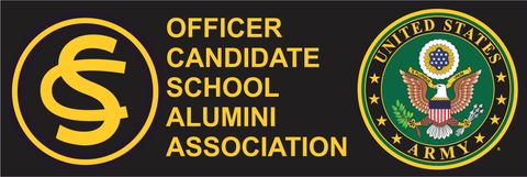 Officer Candidate School Alumni Association Window Strip Decal