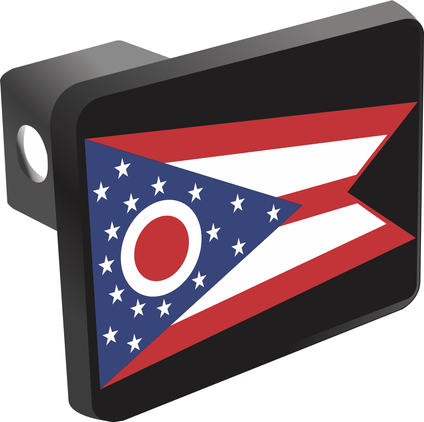 Ohio State Flag Hitch Cover