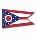 Ohio State Flag Vinyl Transfer Decal
