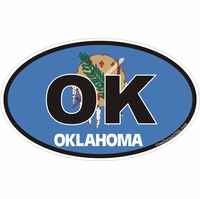 Oklahoma Decals Stickers Thumbnail Illustration