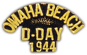 Omaha Beach Lapel Pin