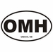 Omaha Nebraska Oval Decal