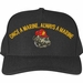 Once a Marine, Always a Marine with Bulldog Custom Embroidered Cap