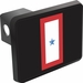 One Blue Star Flag Trailer Hitch Cover